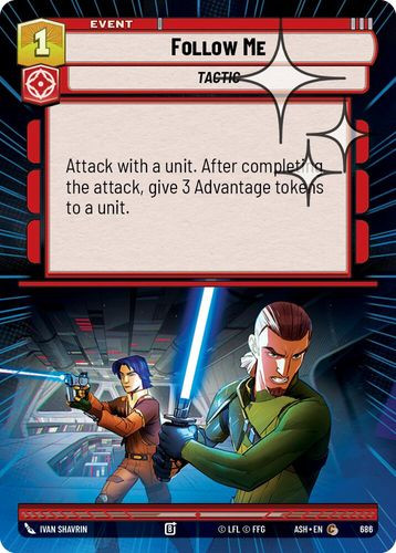 [08-ASH-EN-0686](C) Follow Me (Hyperspace) (Foil)