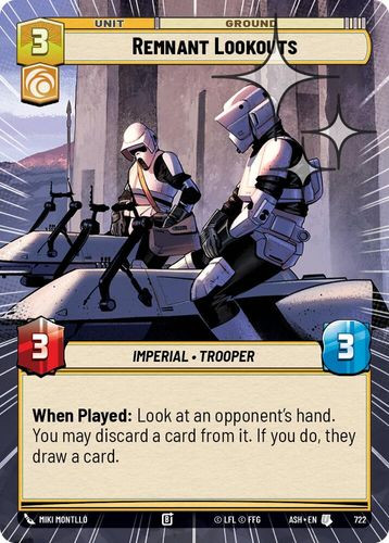 [08-ASH-EN-0722](U) Remnant Lookouts (Hyperspace) (Foil)