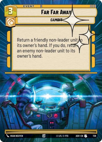 [08-ASH-EN-0738](U) Far Far Away (Hyperspace) (Foil)