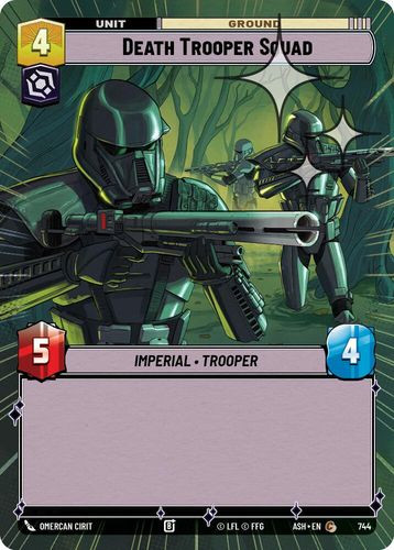[08-ASH-EN-0744](C) Death Trooper Squad (Hyperspace) (Foil)