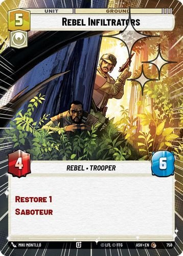 [08-ASH-EN-0758](C) Rebel Infiltrators (Hyperspace) (Foil)