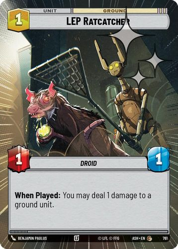 [08-ASH-EN-0761](C) LEP Ratcatcher (Hyperspace) (Foil)
