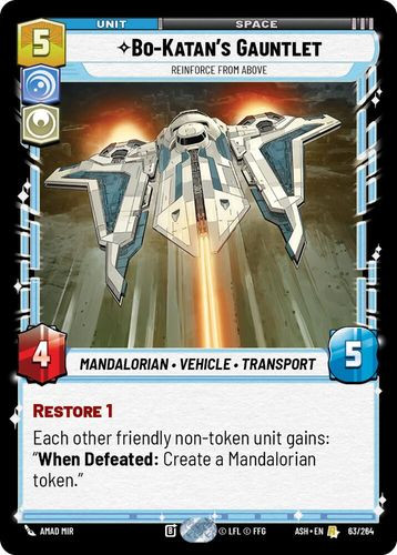 [08-ASH-EN-0063](R) Bo-Katan's Gauntlet - Reinforce from Above