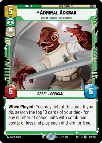 [08-ASH-EN-0110](L) Admiral Ackbar - Assume Attack Coordinates