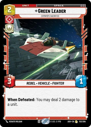 [08-ASH-EN-0153](R) Green Leader - Crynyd's Sacrifice