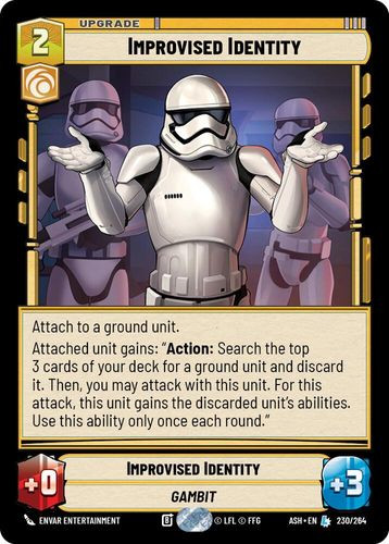 [08-ASH-EN-0230](L) Improvised Identity