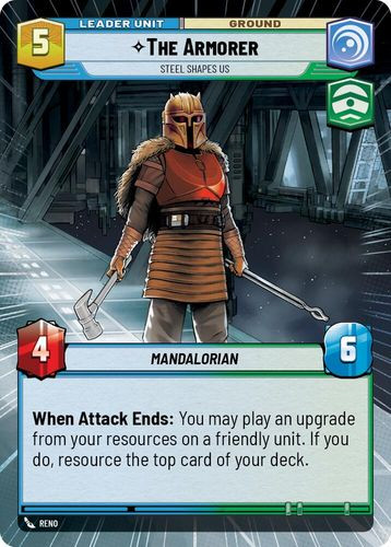 [08-ASH-EN-0265](R) The Armorer - Steel Shapes Us (Hyperspace)