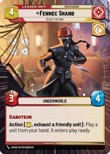 [08-ASH-EN-0266](R) Fennec Shand - Ready for War (Hyperspace)