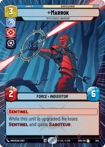 [08-ASH-EN-0294](R) Marrok - Mysterious Warrior (Hyperspace)