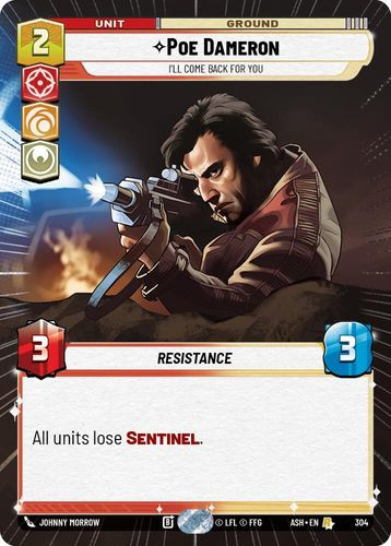 [08-ASH-EN-0304](R) Poe Dameron - I'll Come Back For You (Hyperspace)