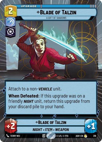 [08-ASH-EN-0319](R) Blade of Talzin - A Gift of Shadows (Hyperspace)