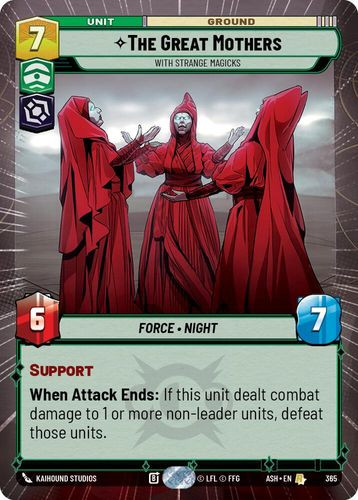 [08-ASH-EN-0365](R) The Great Mothers - With Strange Magicks (Hyperspace)