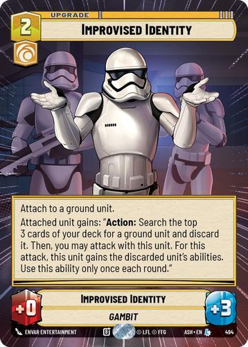 [08-ASH-EN-0494](L) Improvised Identity (Hyperspace)