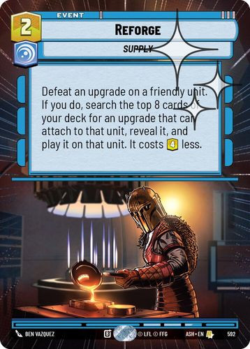 [08-ASH-EN-0592](R) Reforge (Hyperspace) (Foil)