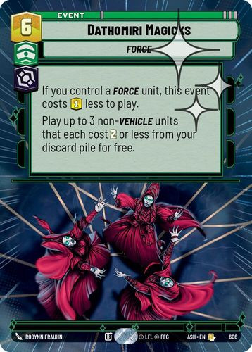 [08-ASH-EN-0606](R) Dathomiri Magicks (Hyperspace) (Foil)