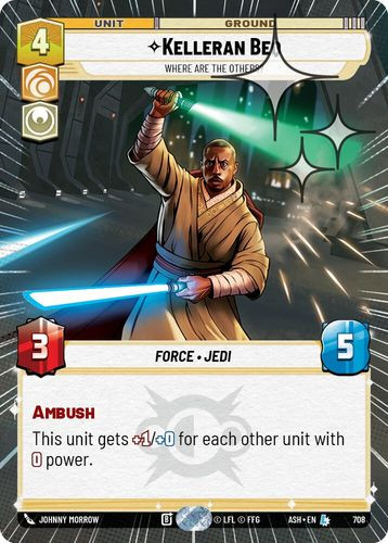 [08-ASH-EN-0708](L) Kelleran Beq - Where are the Others? (Hyperspace) (Foil)