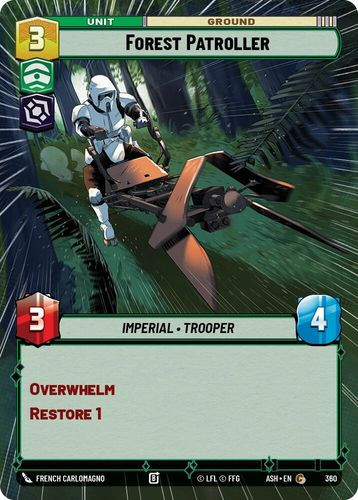 [08-ASH-EN-0360](C) Forest Patroller (Hyperspace)