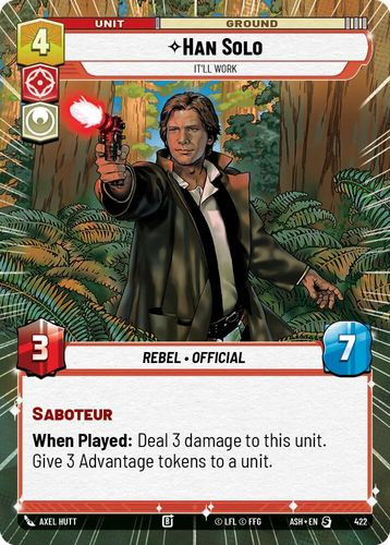 [08-ASH-EN-0422](S) Han Solo - It'll Work (Hyperspace)