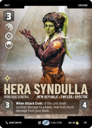 [08-ASH-EN-0787](R) Hera Syndulla - Renegade General (Prestige)