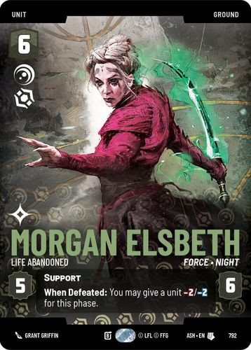 [08-ASH-EN-0792](U) Morgan Elsbeth - Life Abandoned (Prestige)