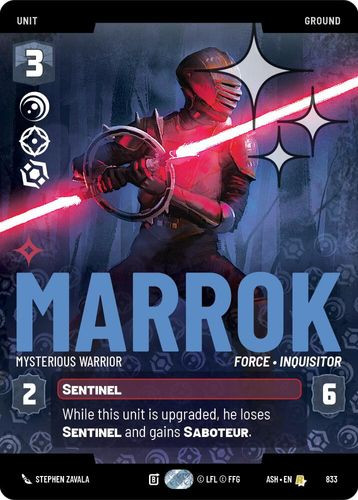 [08-ASH-EN-0833](R) Marrok - Mysterious Warrior (Prestige) (Foil)