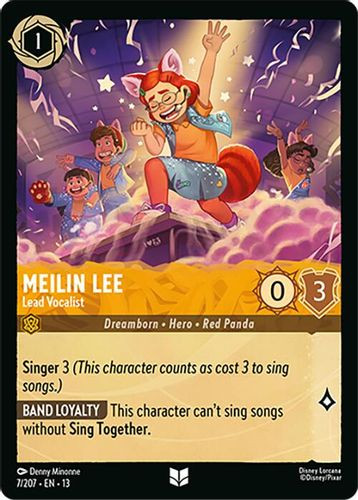 [LOR13-007/207](U) Meilin Lee - Lead Vocalist