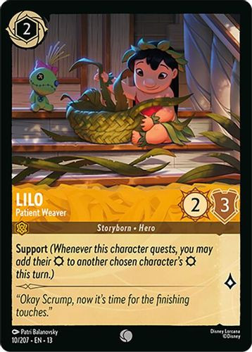 [LOR13-010/207](C) Lilo - Patient Weaver