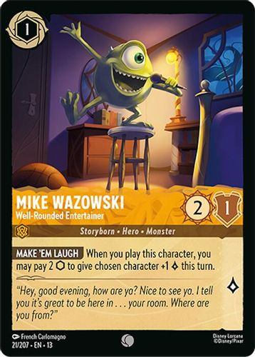 [LOR13-021/207](C) Mike Wazowski - Well-Rounded Entertainer