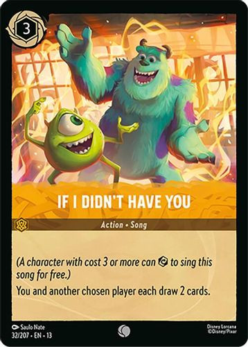 [LOR13-032/207](C) If I Didn't Have You