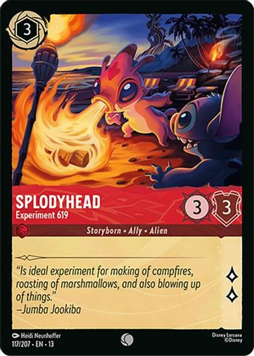 [LOR13-117/207](C) Splodyhead - Experiment 619