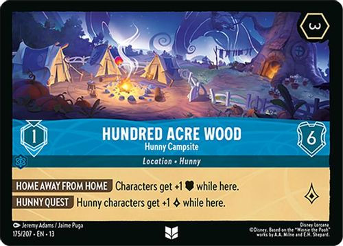 [LOR13-175/207](U) Hundred Acre Wood - Hunny Campsite