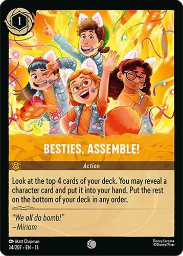 [LOR13-034/207](C) Besties, Assemble! (Foil)