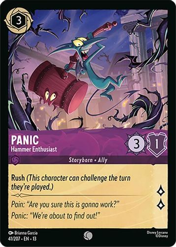[LOR13-041/207](C) Panic - Hammer Enthusiast (Foil)