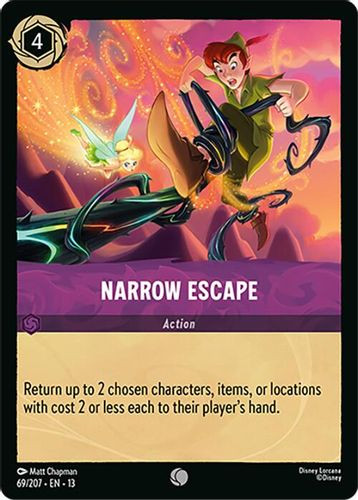 [LOR13-069/207](C) Narrow Escape (Foil)