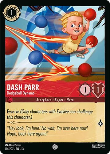 [LOR13-114/207](C) Dash Parr - Dodgeball Dynamo (Foil)