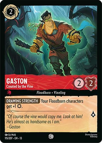 [LOR13-115/207](C) Gaston - Created by the Vine (Foil)