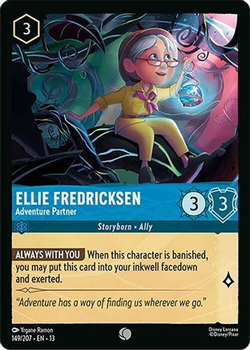 [LOR13-149/207](C) Ellie Fredricksen - Adventure Partner (Foil)