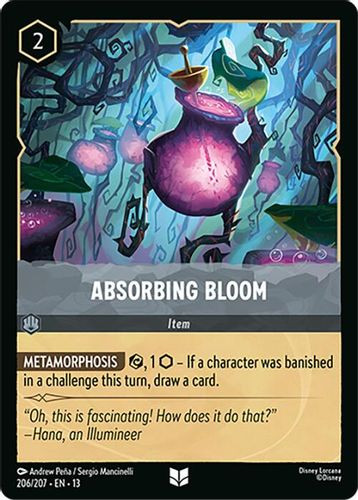 [LOR13-206/207](U) Absorbing Bloom (Foil)