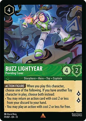 [LOR13-077/207](R) Buzz Lightyear - Providing Cover