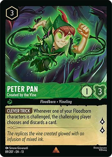 [LOR13-089/207](R) Peter Pan - Created by the Vine
