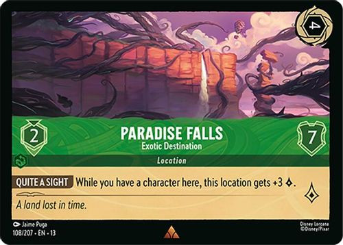 [LOR13-108/207](R) Paradise Falls - Exotic Destination