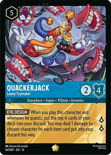 [LOR13-147/207](L) Quackerjack - Loony Toymaker (Foil)