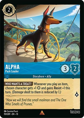 [LOR13-151/207](R) Alpha - Pack Leader (Foil)
