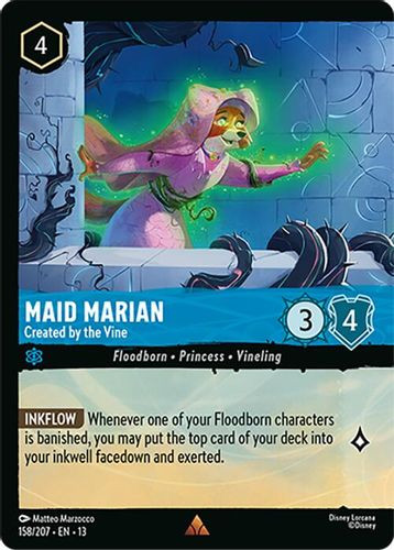 [LOR13-158/207](R) Maid Marian - Created by the Vine (Foil)