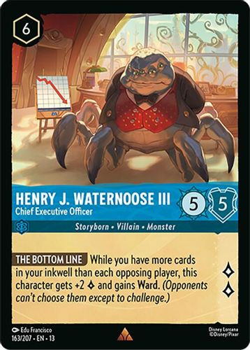 [LOR13-163/207](R) Henry J. Waternoose III - Chief Executive Officer (Foil)
