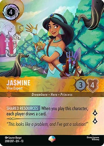 [LOR13-208/207](EP) Jasmine - Vine Expert (Foil)