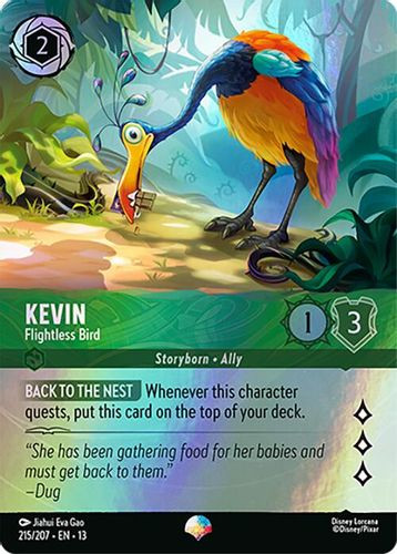 [LOR13-215/207](EP) Kevin - Flightless Bird (Foil)