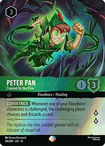 [LOR13-216/207](EP) Peter Pan - Created by the Vine (Foil)