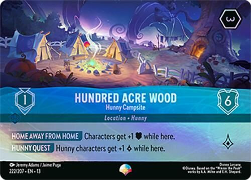 [LOR13-222/207](EP) Hundred Acre Wood - Hunny Campsite (Foil)