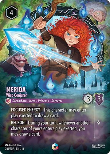 [LOR13-231/207](E) Merida - Wisp Conjurer (Foil)